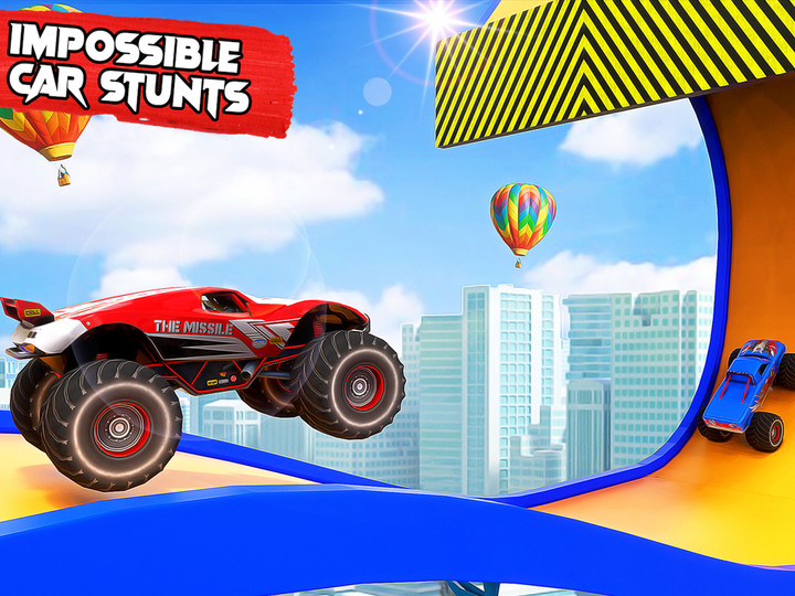 Impossible Monster Truck Stunt screenshot image 1_Popularmodapk.com