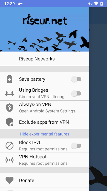 RiseupVPN screenshot image 12_Popularmodapk.com