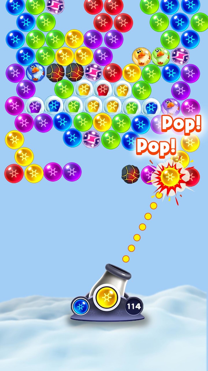 Bubble Pop Games: Ball Shooter screenshot image 4_Popularmodapk.com