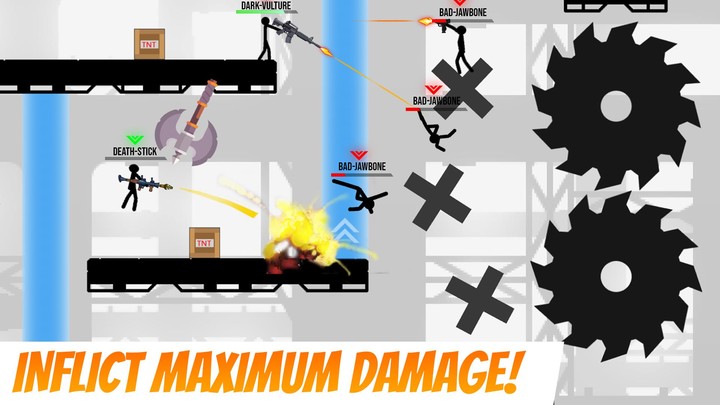 Stickman PvP - Ragdoll Fighter screenshot image 2_Popularmodapk.com