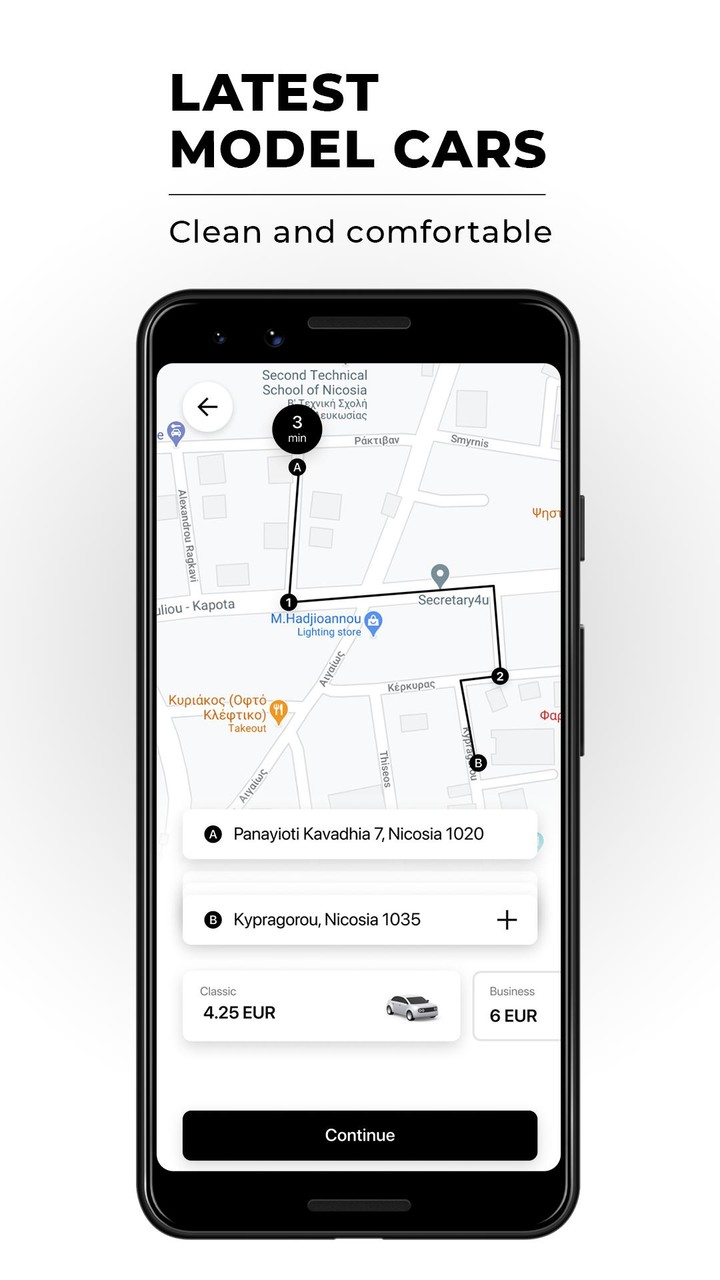 CABCY: your taxi app in Cyprus screenshot image 1_Popularmodapk.com