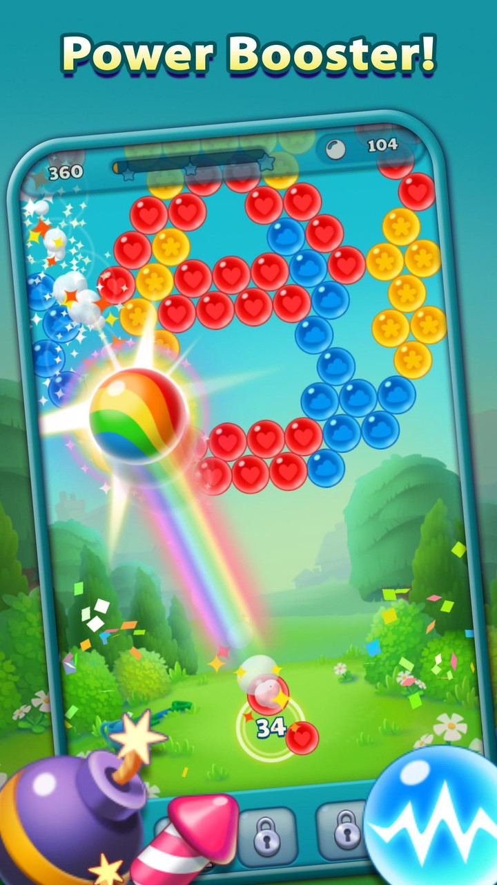 Happy Bubble: Shoot n Pop screenshot image 5_Popularmodapk.com