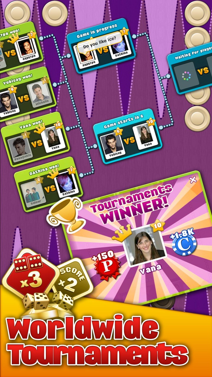 Backgammon Arena screenshot image 5_Popularmodapk.com