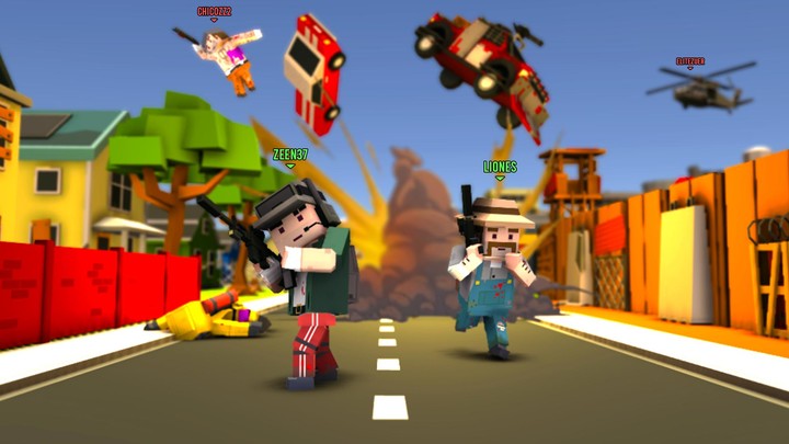 Craft Theft War: Shooter Game screenshot image 1_Popularmodapk.com