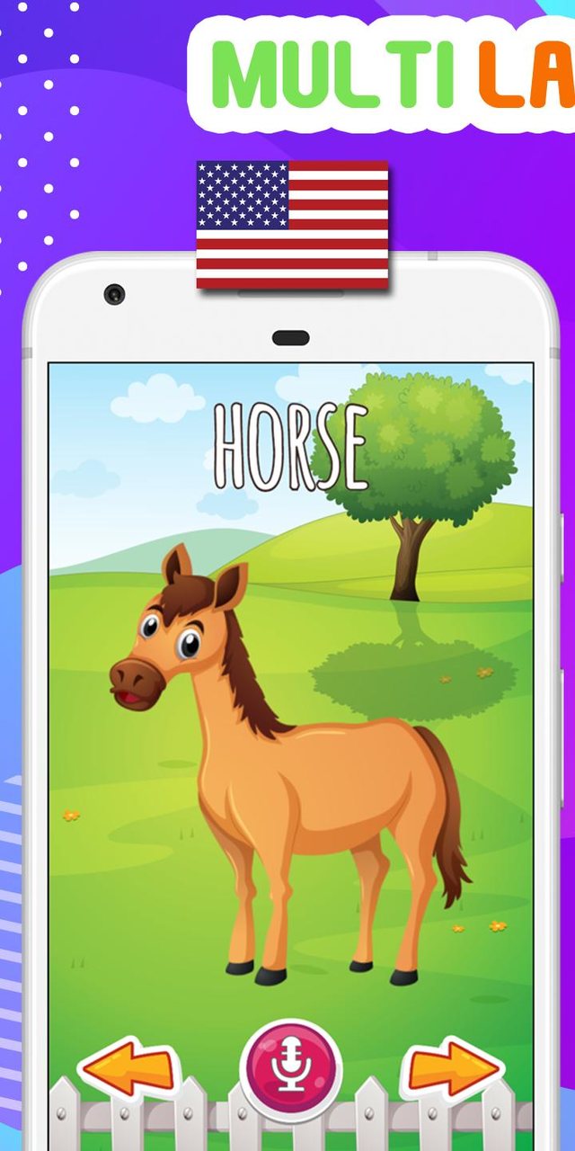 Learn Animal Names and Sounds screenshot image 4_Popularmodapk.com
