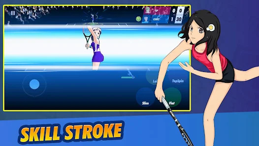 Girls Tennis League<span>(No Ads)</span> screenshot image 11_Popularmodapk.com