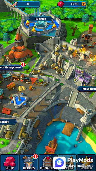 Idle Dungeon Manager - Arena Tycoon Game(Unlimited Diamonds) screenshot image 5_Popularmodapk.com