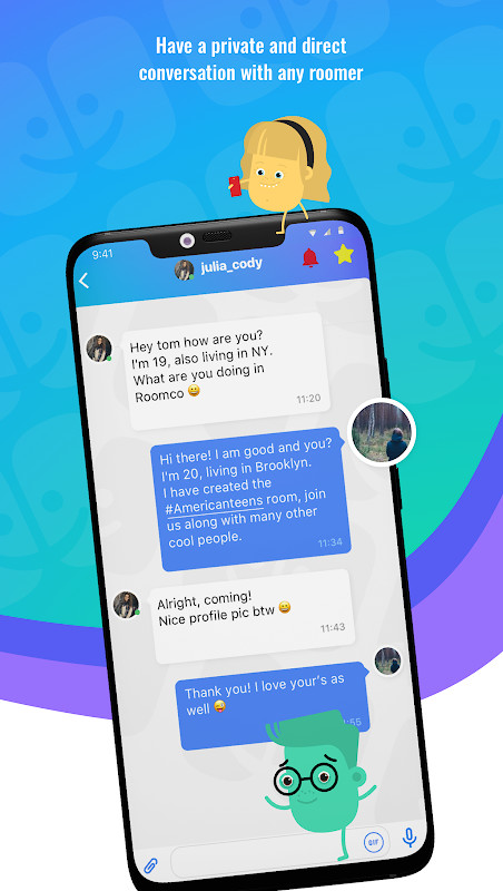 Roomco: chat rooms, date, fun screenshot image 20_Popularmodapk.com