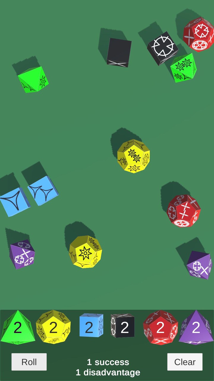 Dice Roller for Genesys screenshot image 3_Popularmodapk.com