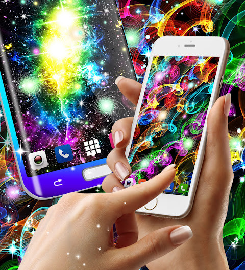 Glowing live wallpaper screenshot image 4_Popularmodapk.com