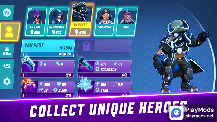 Gridpunk Battle Royale 3v3 PvP<span>(Unlimited Currency)</span> screenshot image 4_Popularmodapk.com