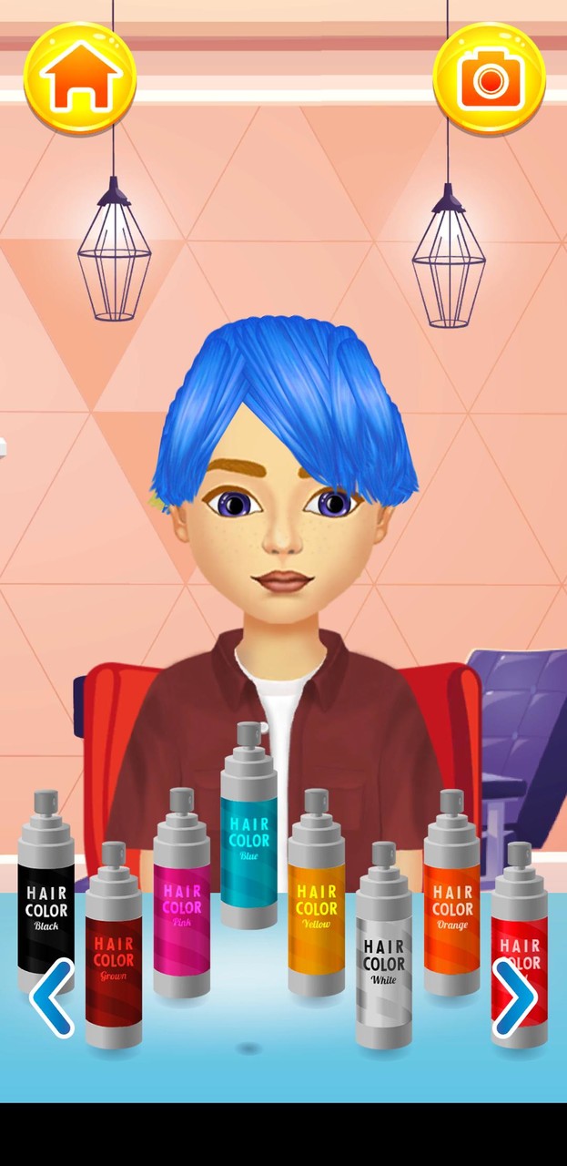 Hair salon game screenshot image 3_Popularmodapk.com