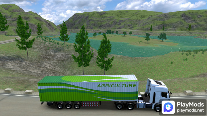 Truck Simulator:The Alps<span>(No ads)</span> screenshot image 3_Popularmodapk.com