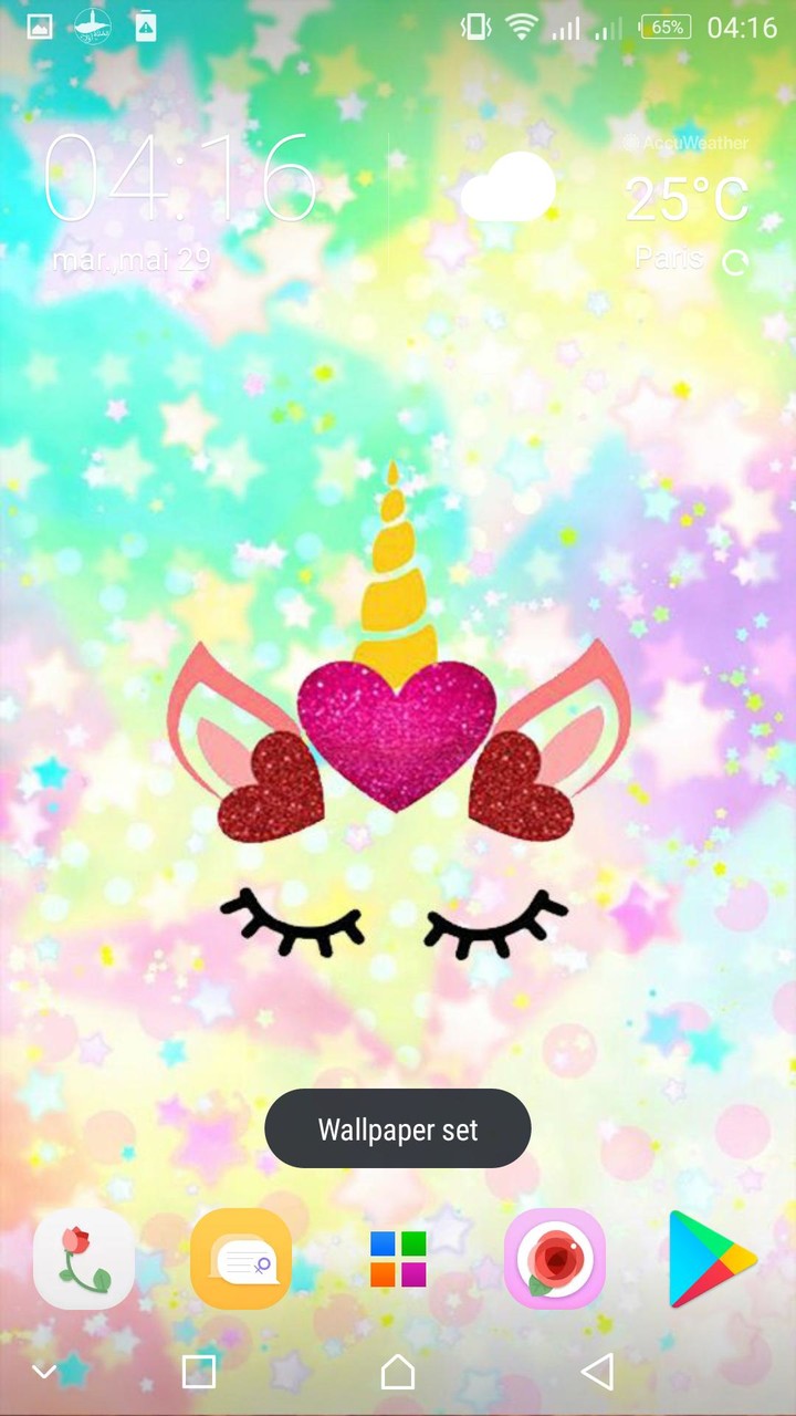 Cute Unicorn Girl Wallpapers - Kawaii backgrounds screenshot image 14_Popularmodapk.com