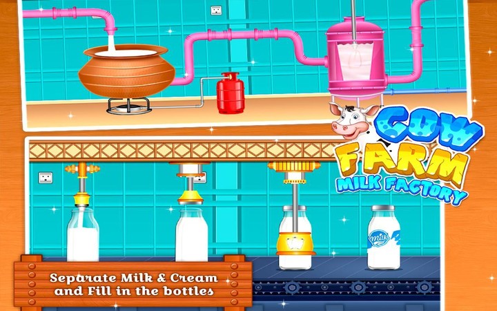 Milk Factory - Milk Maker Game screenshot image 3_Popularmodapk.com