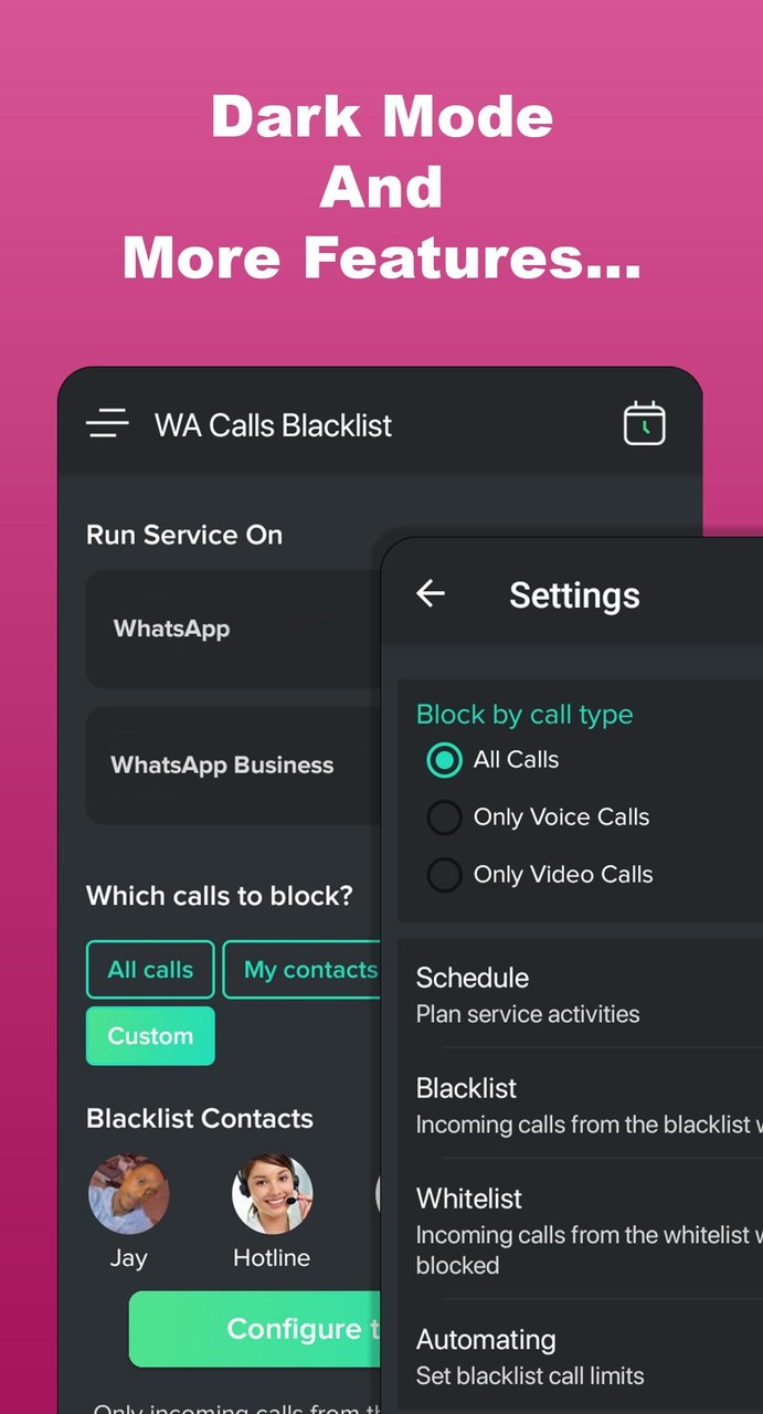 WA Call Blocker - WhatsBlock screenshot image 6_Popularmodapk.com