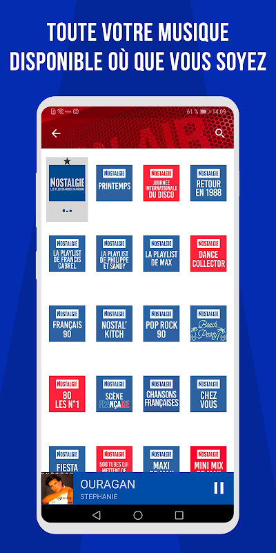 Nostalgie : Radio, Podcasts screenshot image 7_Popularmodapk.com