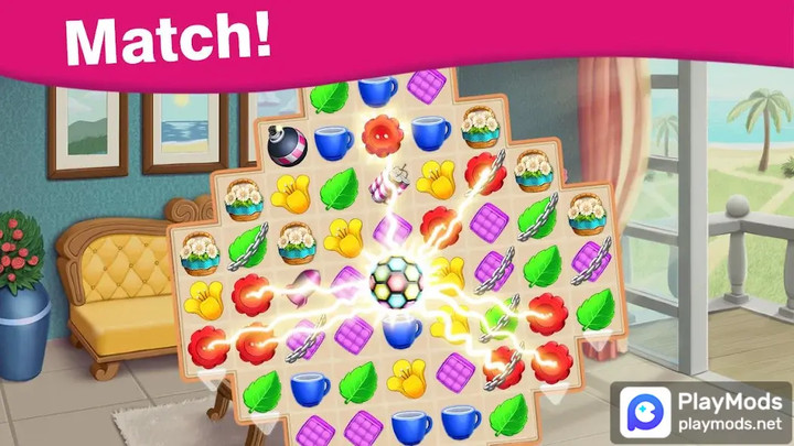 Home Cafe - Mansion Design<span>(Unlimited gold and stars)</span> screenshot image 3_Popularmodapk.com