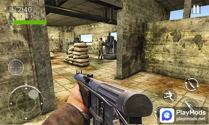 D-Day World War 2 Army Games<span>(Unlock game levels)</span> screenshot image 4_Popularmodapk.com