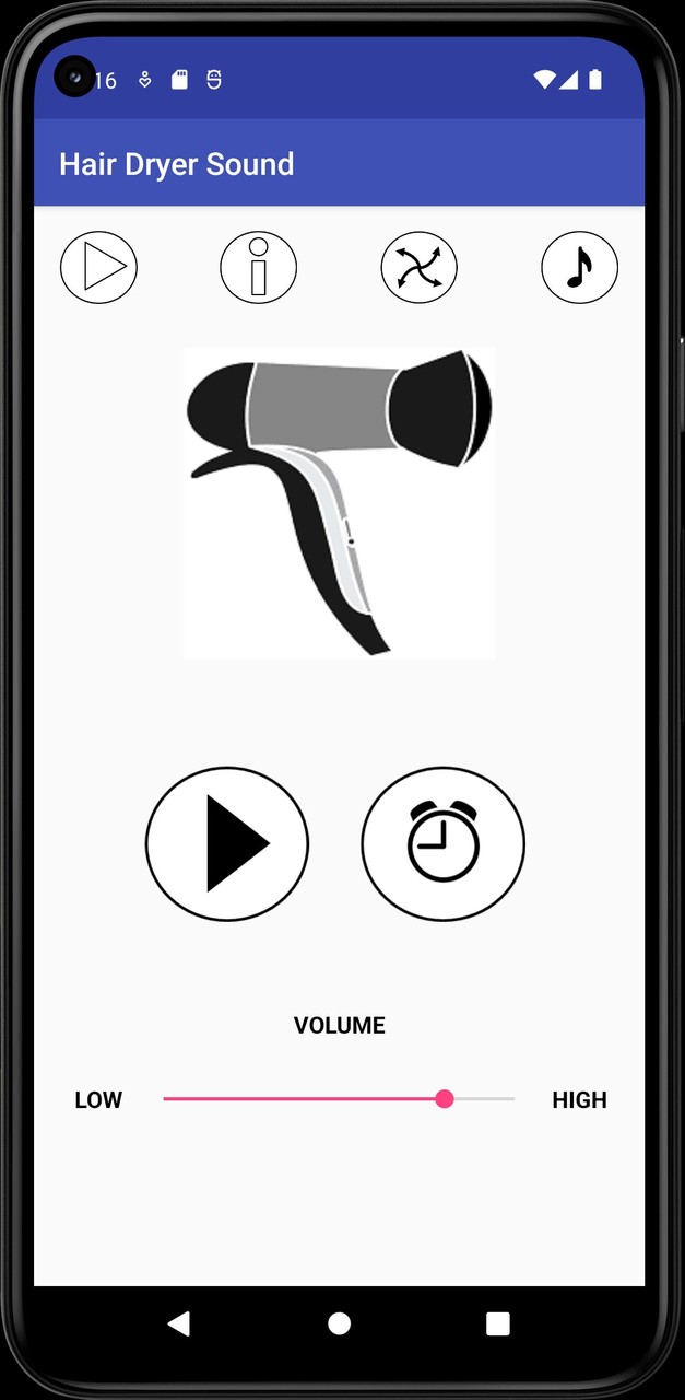 Hair Dryer Sound screenshot image 1_Popularmodapk.com