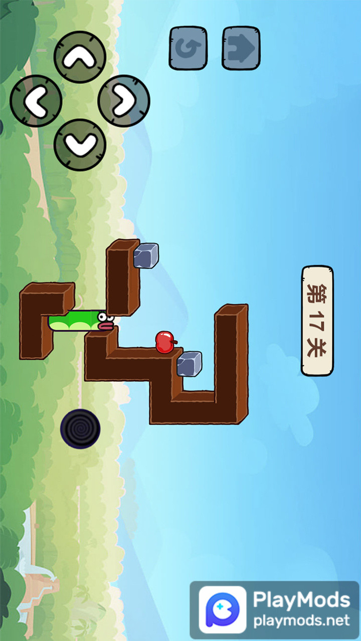 贪吃的苹果蛇<span>(No ads)</span> screenshot image 3_Popularmodapk.com