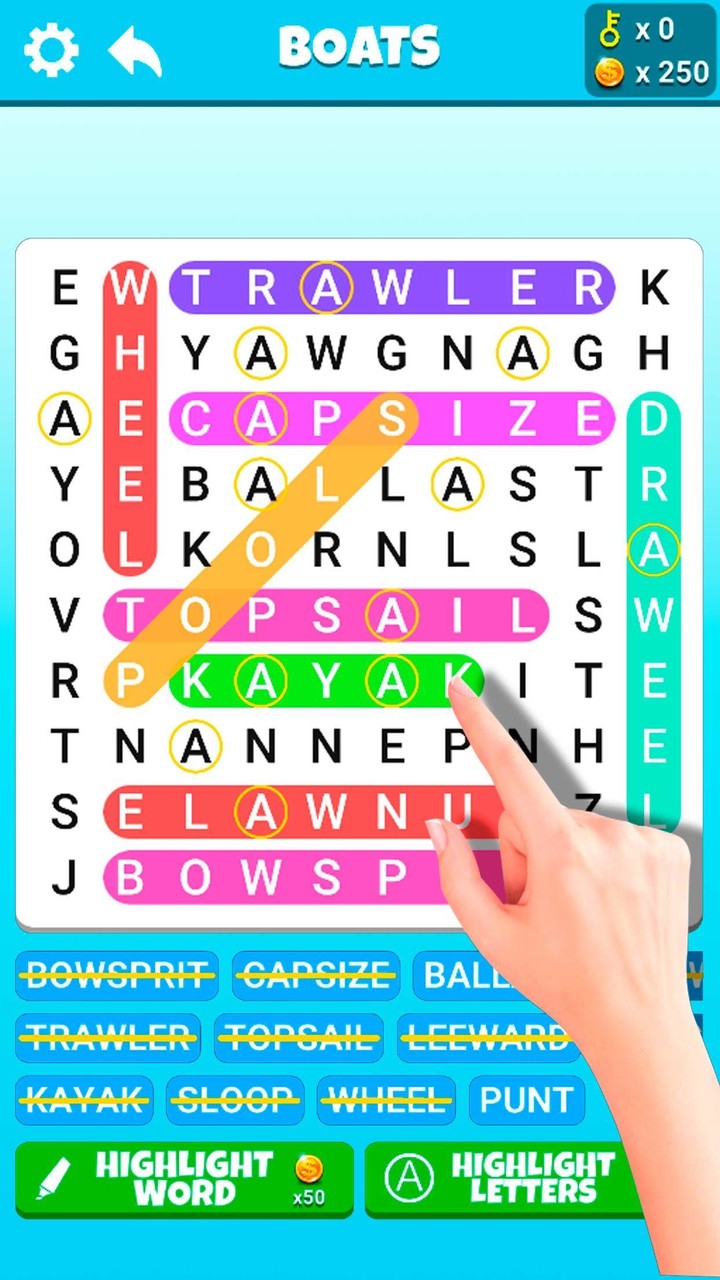 Word Search screenshot image 1_Popularmodapk.com