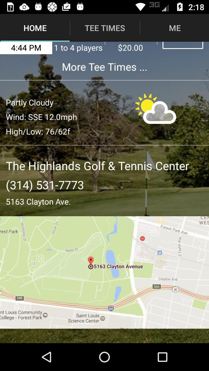 The Highlands Golf Tee Times screenshot image 26_Popularmodapk.com