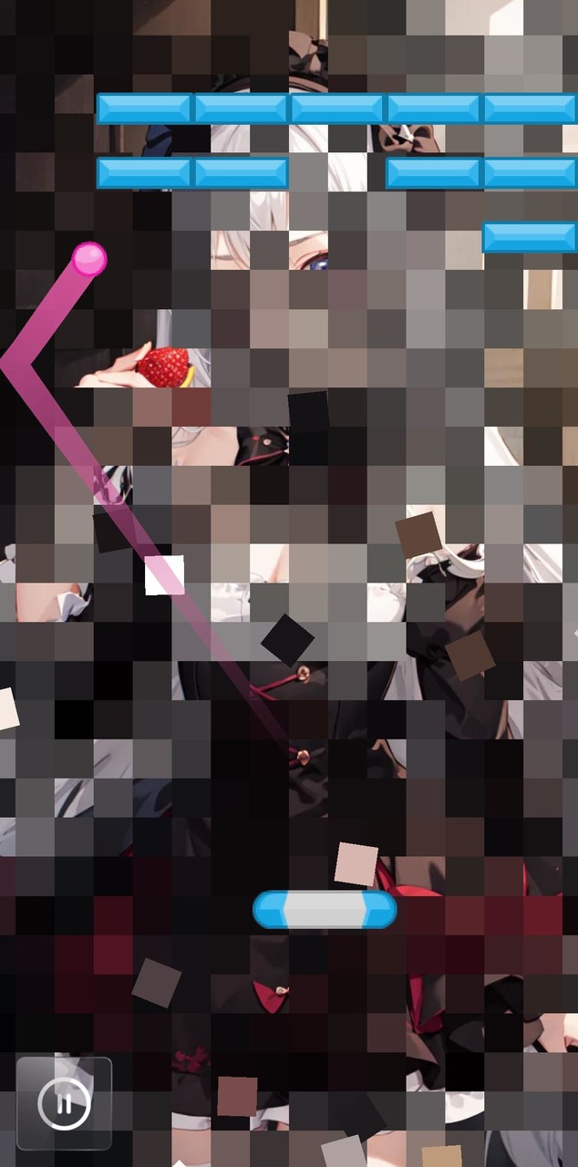 Anime Girl Brick Breaker 3 screenshot image 4_Popularmodapk.com