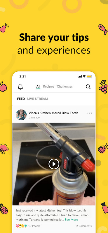 YoRipe - Recipes, Shop, Share screenshot image 22_Popularmodapk.com
