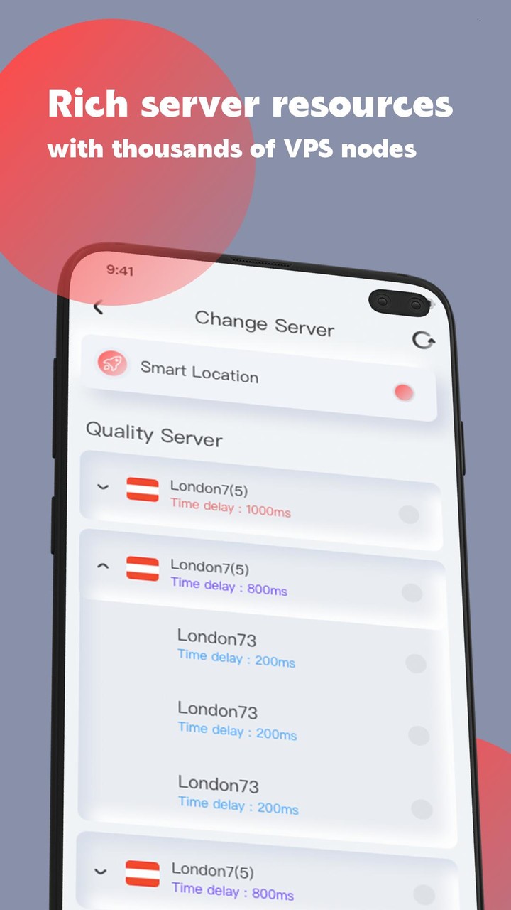 Speedy VPN screenshot image 3_Popularmodapk.com