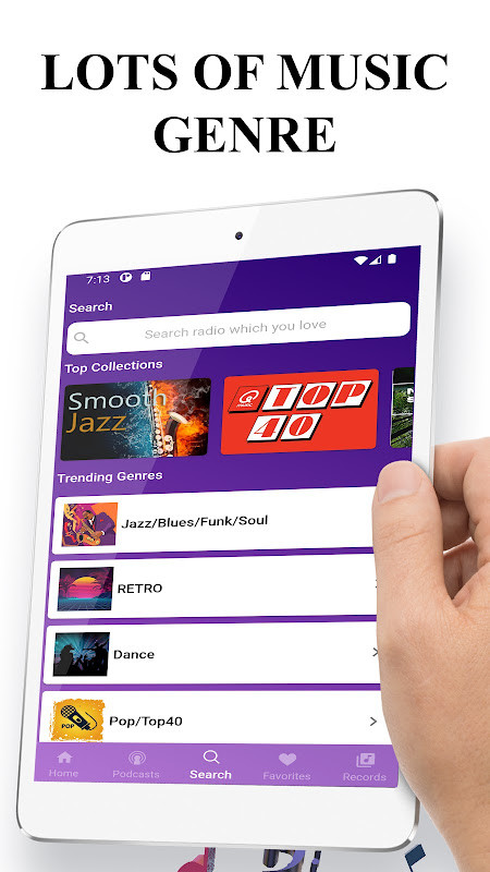 Radio ON – radio and podcasts screenshot image 28_Popularmodapk.com