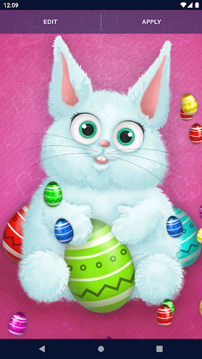 Easter Rabbit Live Wallpaper screenshot image 8_Popularmodapk.com