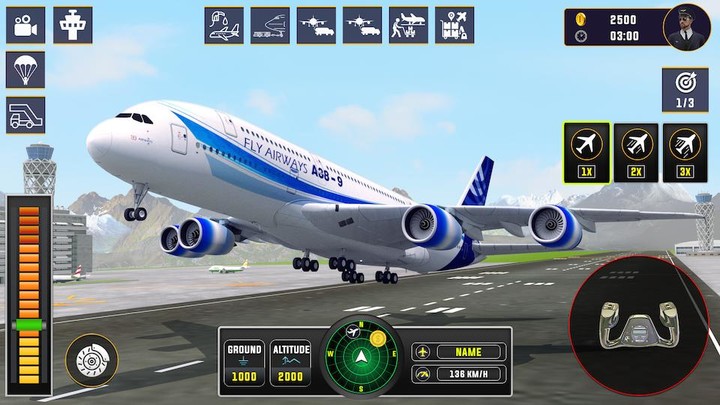 Real Airplane Flight Sim 3D screenshot image 4_Popularmodapk.com