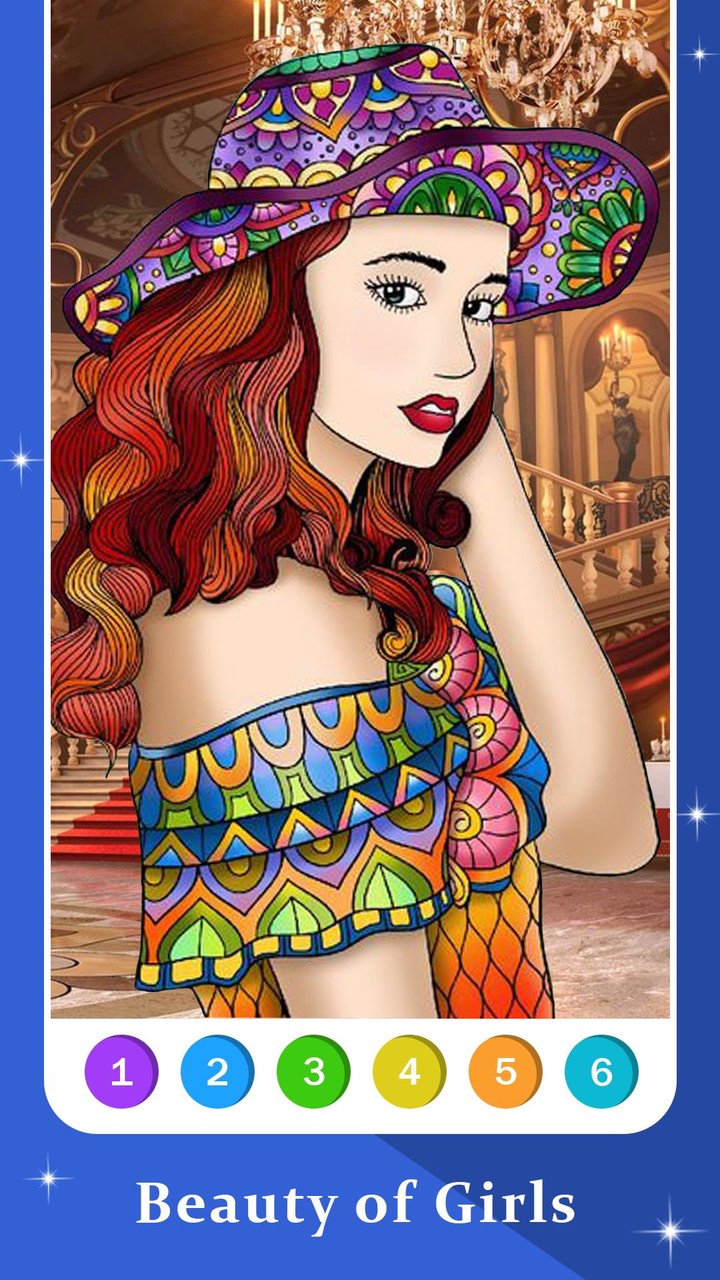 Paint By Number - Coloring screenshot image 1_Popularmodapk.com