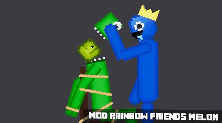 Rainbow Friends Mod Melon screenshot image 1_Popularmodapk.com