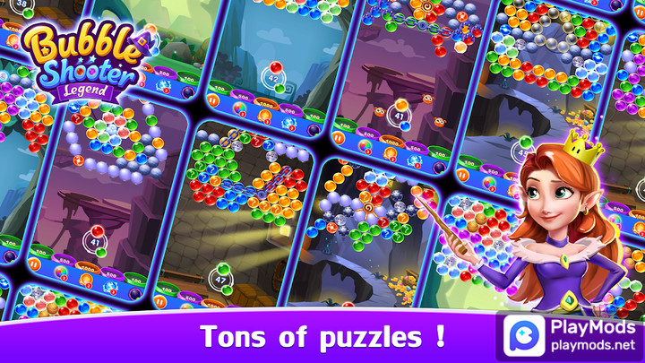 Bubble Shooter Legend<span>(No Ads)</span> screenshot image 3_Popularmodapk.com