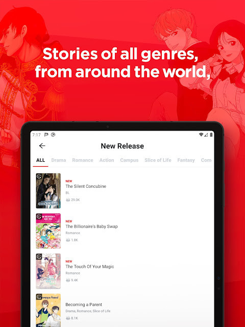 POCKET COMICS: Premium Webtoon screenshot image 7_Popularmodapk.com