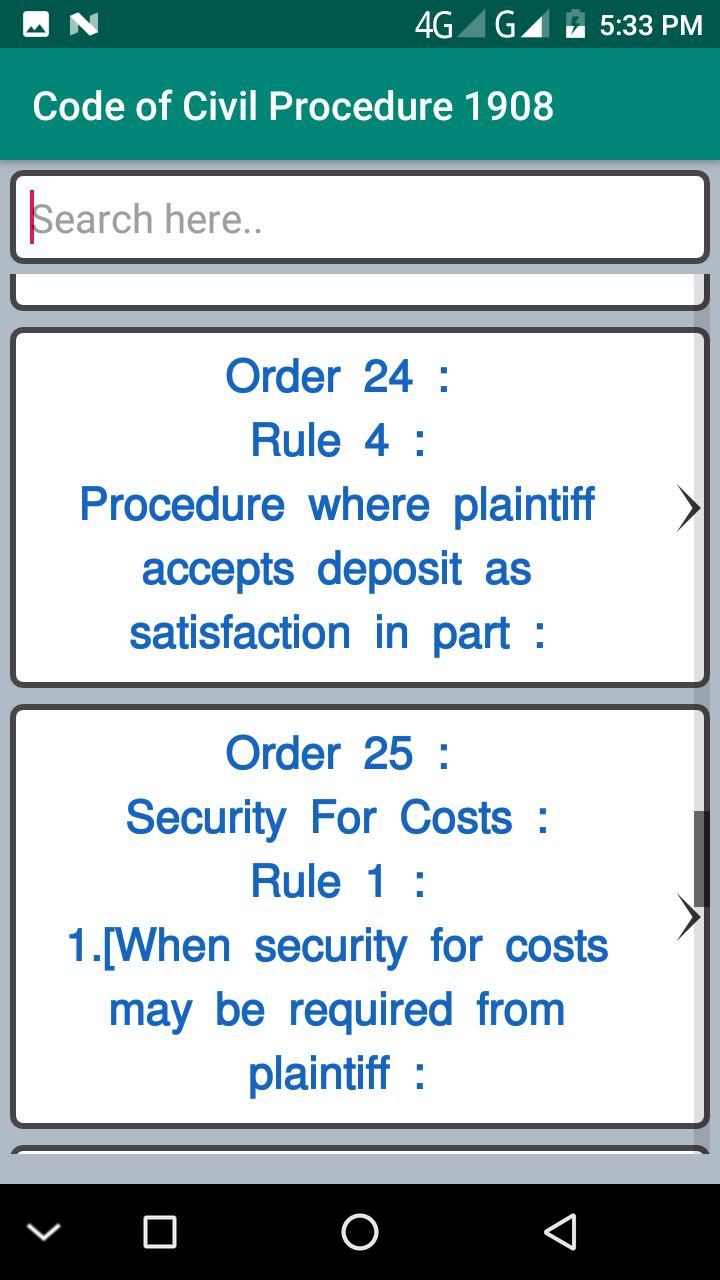 CPC - Civil Procedure Code screenshot image 18_Popularmodapk.com