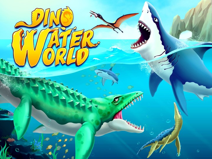 Jurassic Dino Water World screenshot image 1_Popularmodapk.com