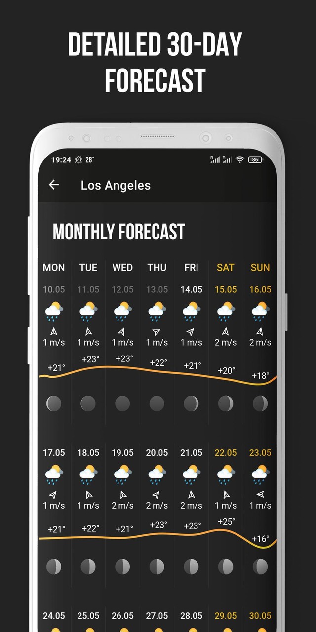Weather, widget and radar screenshot image 7_Popularmodapk.com
