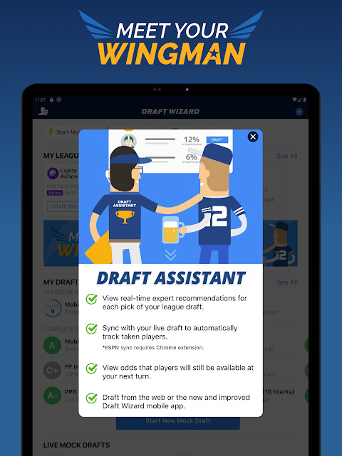 Fantasy Baseball Draft Wizard screenshot image 4_Popularmodapk.com