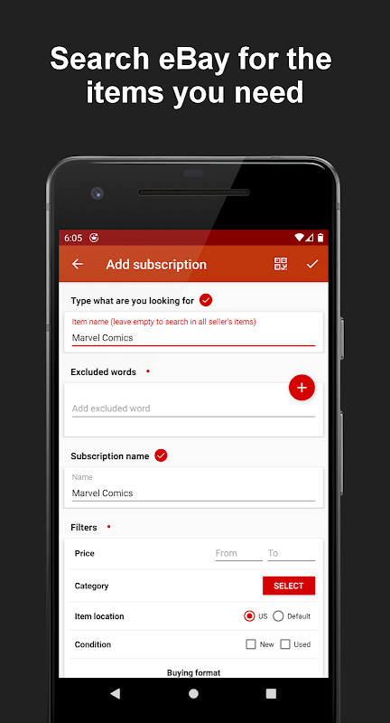 Deals Tracker for eBay PRO screenshot image 2_Popularmodapk.com