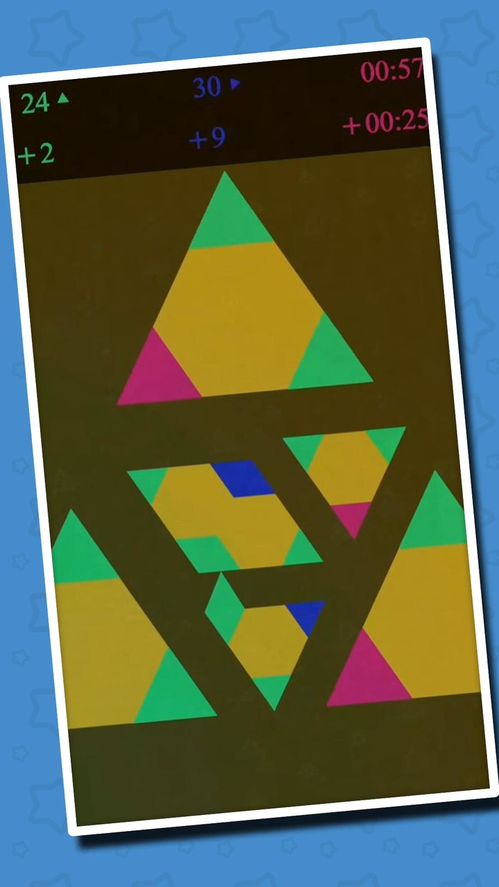 Triangle Color Match Puzzle screenshot image 1_Popularmodapk.com