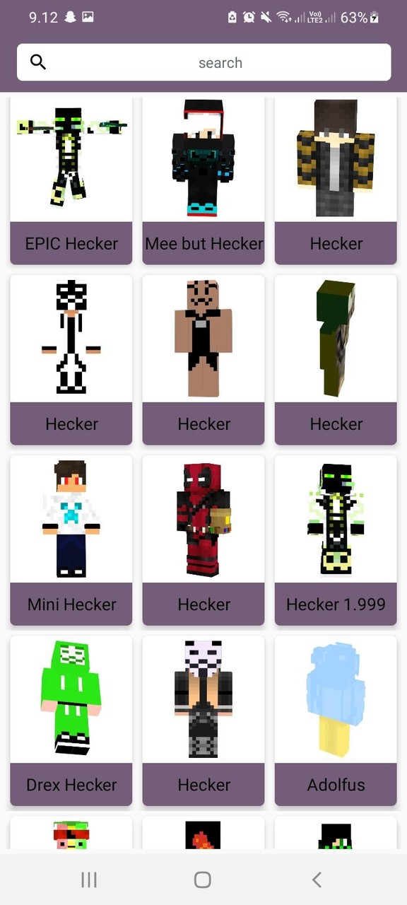 Hacker Skins for Minecraft PE screenshot image 12_Popularmodapk.com