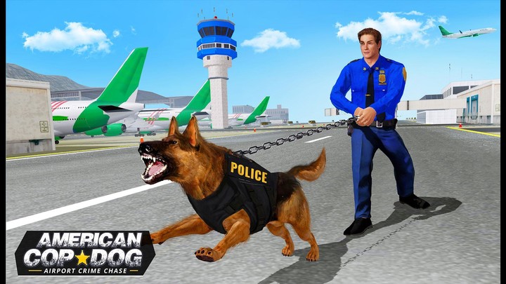 US Police Dog Games Airport screenshot image 4_Popularmodapk.com