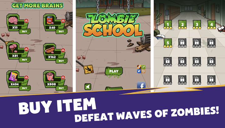 Zombie at school Korean screenshot image 1_Popularmodapk.com