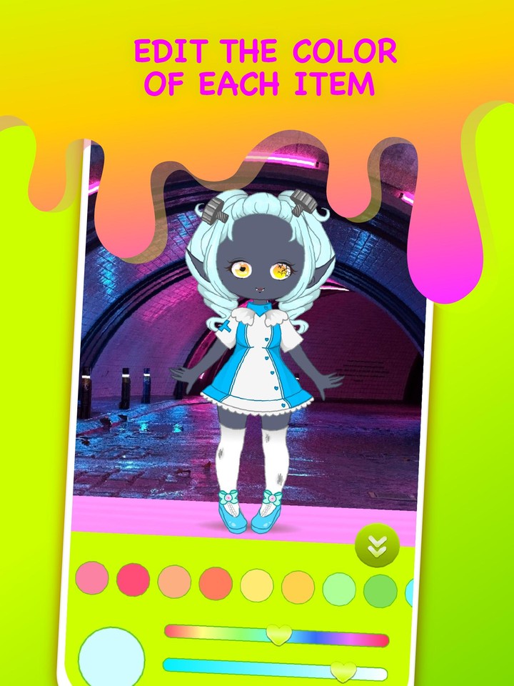 Monsters Dress Up Avatar Maker screenshot image 4_Popularmodapk.com