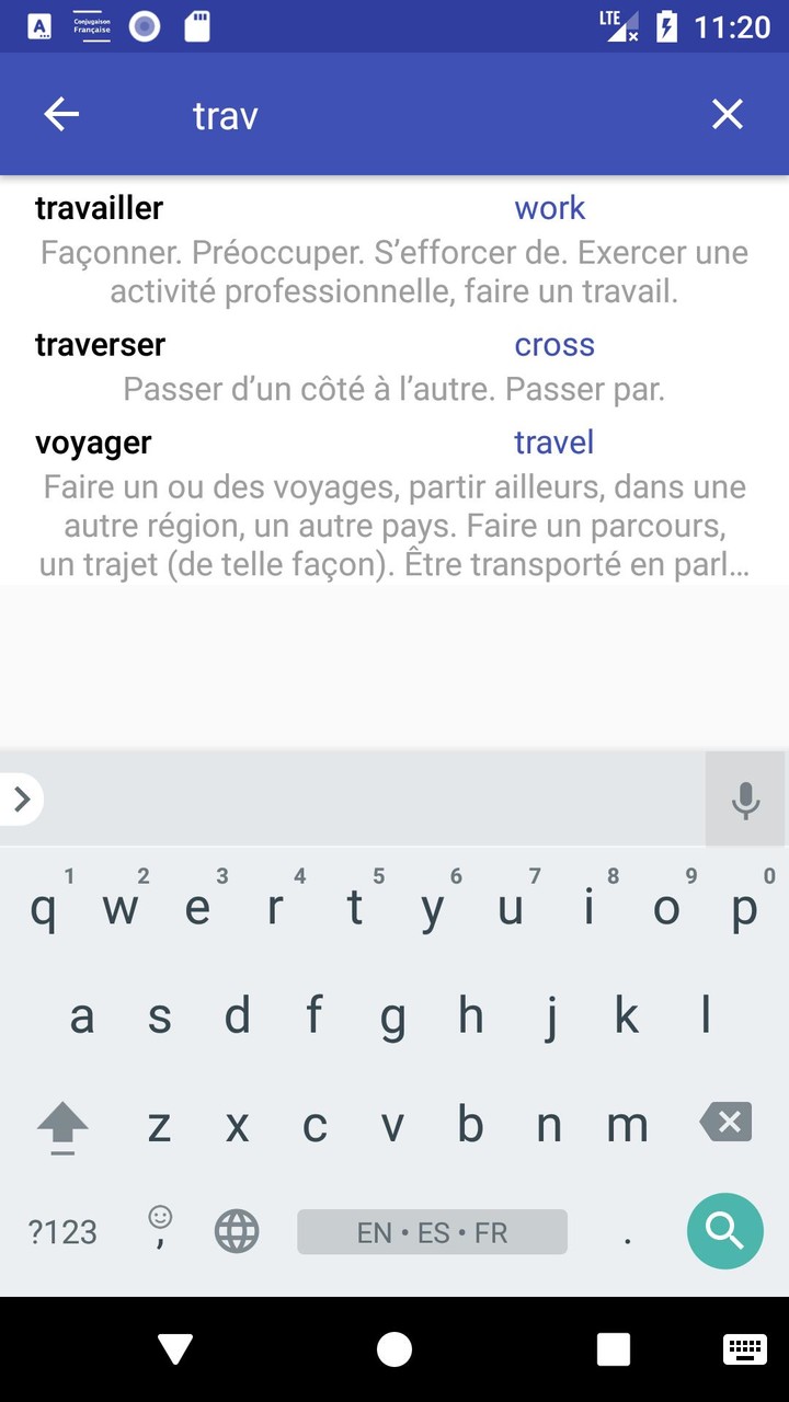 Conjugaison Française screenshot image 8_Popularmodapk.com