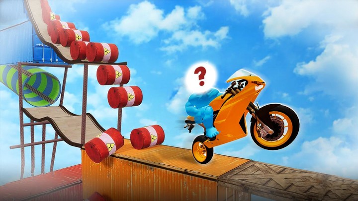 Poppy Bike Stunt Driver Master screenshot image 3_Popularmodapk.com