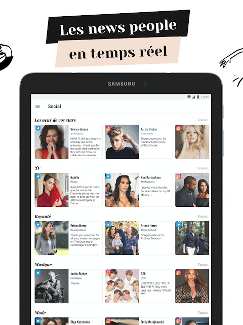 PurePeople: news people screenshot image 3_Popularmodapk.com